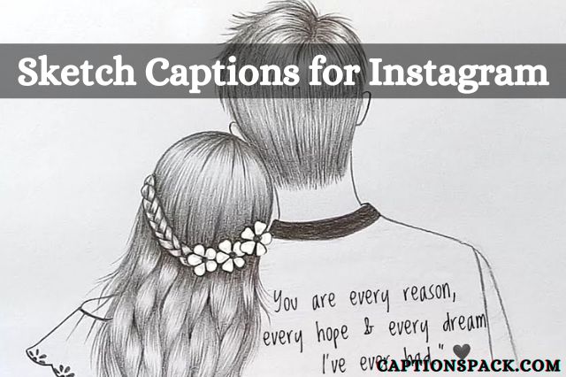 Sketch Captions for Instagram