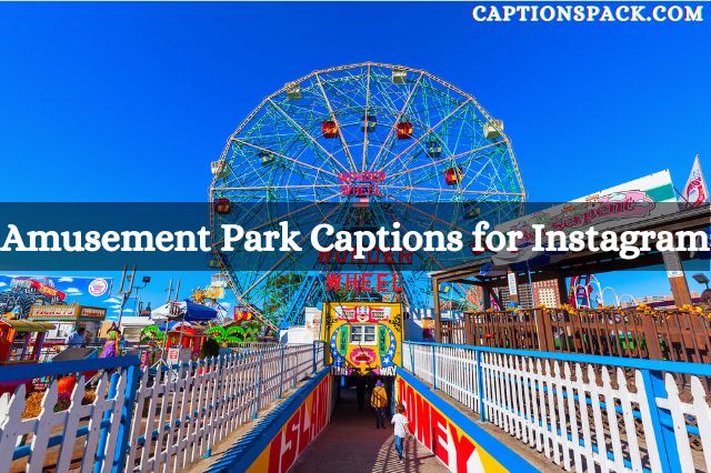 Amusement Park Captions for Instagram