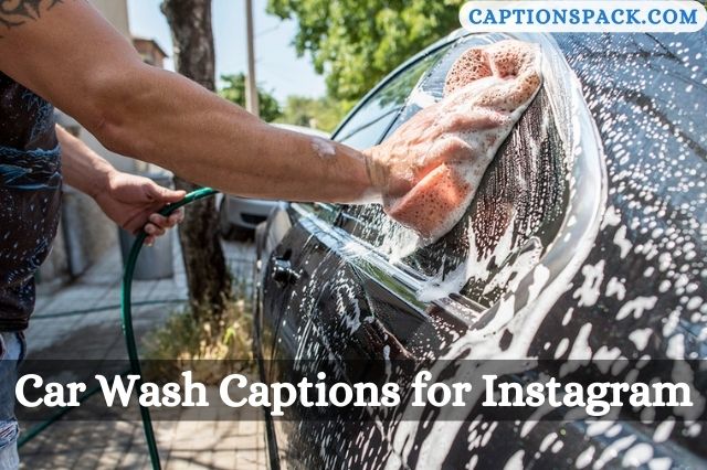 Car Wash Captions for Instagram