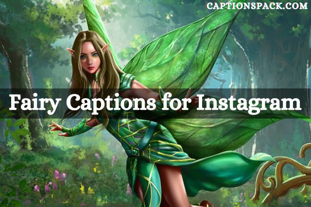 fairy captions for instagram