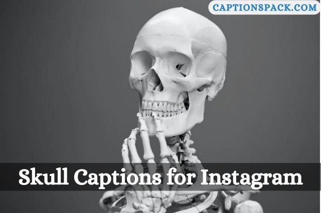 Skull Captions for Instagram