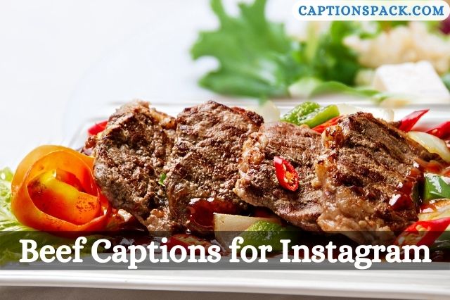 Beef Captions for Instagram