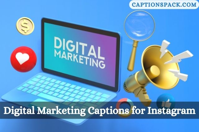Digital Marketing Captions for Instagram