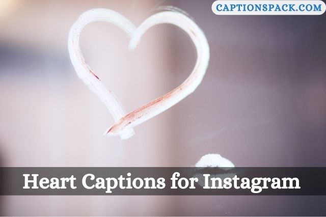 Heart Captions for Instagram