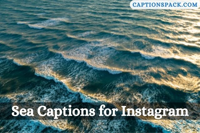 Sea Captions for Instagram