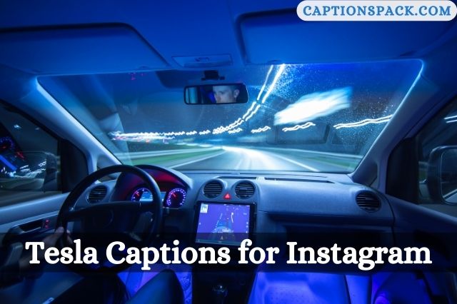 Tesla Captions for Instagram