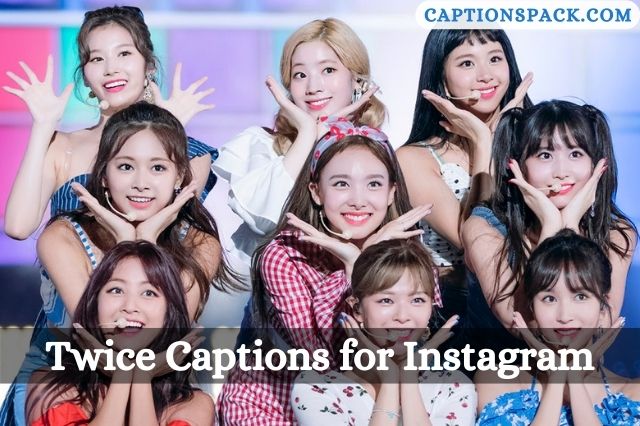 Twice Captions for Instagram
