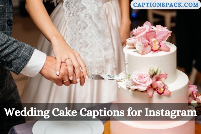 Wedding Cake Captions for Instagram