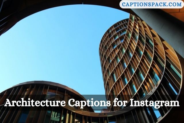 Architecture Captions for Instagram