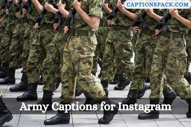 Army Captions for Instagram