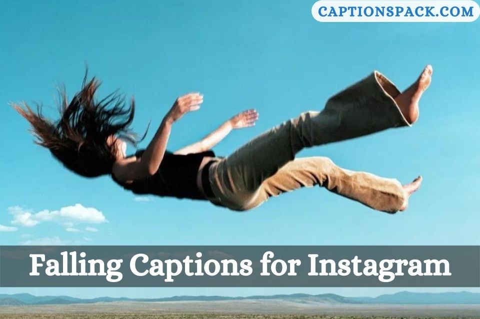 Falling Captions for Instagram