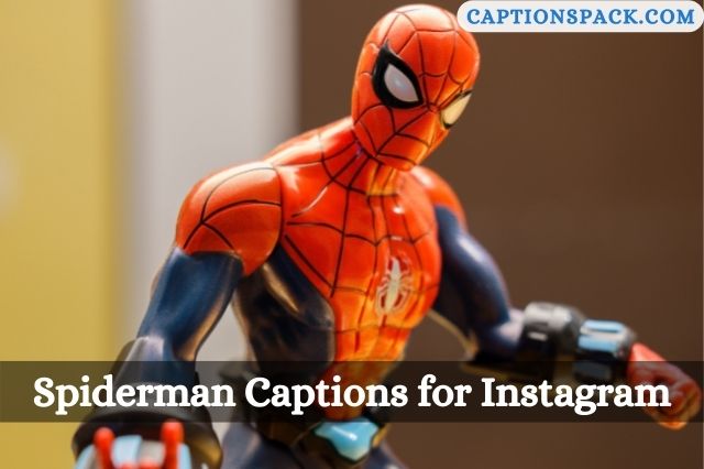 Spiderman Captions for Instagram