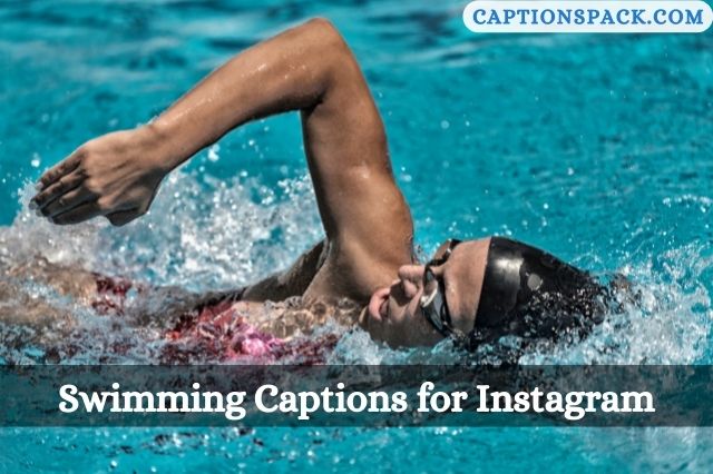 Swimming Captions for Instagram