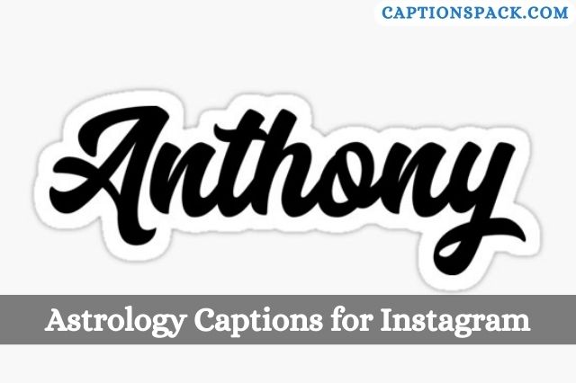 Astrology Captions for Instagram