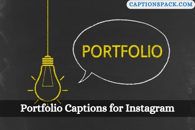 Portfolio Captions for Instagram