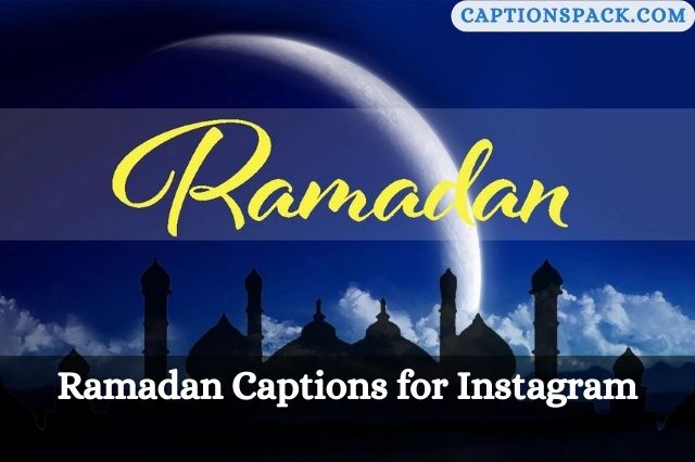 Ramadan Captions for Instagram
