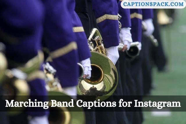 Marching Band Captions for Instagram